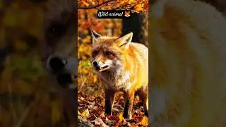 wild animals videos with sounds 🦊#trendingshorts #wildanimals #fox#animals #shorts #viral