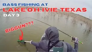 Day 3 Bass Fishing From a Kayak at Lake OH Ivie
