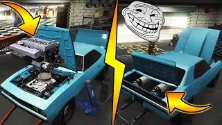 J'INSTALLE UN MOTEUR V12 BITURBO DANS LA VOITURE DE VIN DIESEL ET HUMILIE DES GAMINS - GTA5  MOD