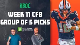 The College Football Group Of 5 BEST BETS for Week 11! | Big Bets On Campus Podcast