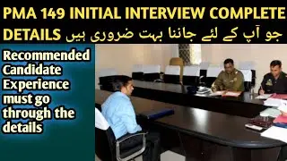 HOW TO PASS PMA149 INITIAL INTERVIEW | EXPEREINCE FROM RECOMMENDED CANDIDATE
