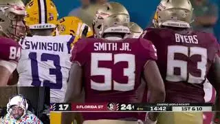 Fetti Reacts To LSU Tigers vs  Florida State Seminoles | Full Game Highlights