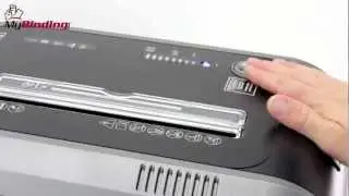 Fellowes PowerShred 99ci Cross Cut Shredder Demo