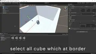 how to add invisible border in unity
