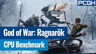God of War Ragnar&ouml;k (PC) Svartalfheim &ndash; CPU-Benchmark | Ryzen 5 7500F | Nvidia Geforce RTX 4090