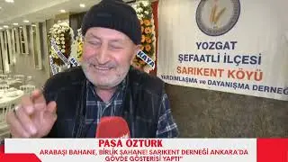 Şefaatli’den Ankara’ya Gönül Köprüsü: Paşa Öztürk’ten Dernekçilikte Vizyon Vurgusu