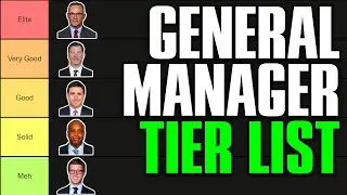 Tier Listing NHL General Managers