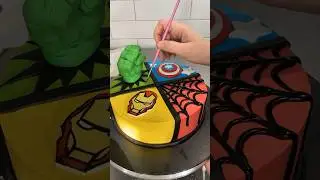 My most viral AVENGERS cake!? 🧐
