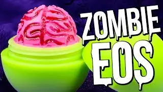DIY Zombie Brain EOS &hearts; Halloween Lip Balm!