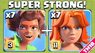 TH18 Root Rider Valkyrie Attack Strategy !! Best TH18 Attack Strategy in Clash of Clans 🔥