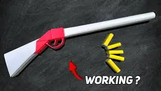 How to make paper gun | Paper Gun | Origami guns | Paper shotgun
