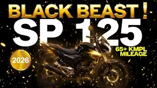 New Honda SP 125 Black Edition 2026 &ndash; Sporty Look & Mileage