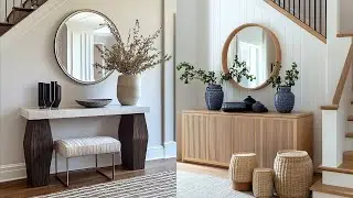 Elegant Entryway Decor Ideas | Console Table Design & Decor | Hallway Decoration