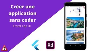 Créer une APPLICATION MOBILE SANS CODER - développer une application mobile avec Adobe XD et Flutter