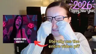 Happy New Year! 💜 Sincerely, this emotional puddle
