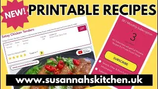 **NEW** PRINTABLE RECIPES on my Website | NINJA FOODI RECIPES | Full Recipes www.susannahskitchen.uk