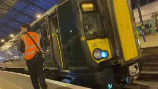 Trains at Brighton MON 02ND FEB 2026 seeing test train and went in the cab