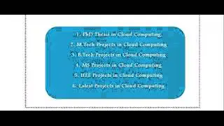CLOUD COMPUTING PROJECTS IN UNITED STATES
