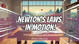 Newton's Laws in Motion!  Song - Fun Physics
