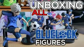 Unboxing all BLUELOCK Banpresto Wave 1 Figures from Japan