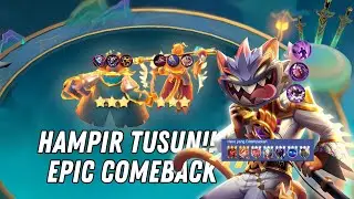 EPIC COMEBACK YANG MENEGANGKAN🥶 THARZ | SUN ⭐⭐⭐MAGIC CHESS GO GO