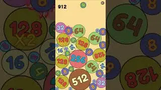 2048: Color Balls gameplay