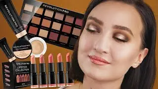 МАКИЯЖ НОВИНКАМИ MAKEUP REVOLUTION PRO + несколько трюков макияжа