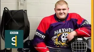 Sledge Hockey: I love the adrenalin, the violence - BBC Stories