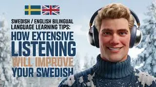SWEDISH / ENGLISH Bilingual Language Learning: How Extensive Listening Will Improve Your Swedish