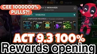 ACT 9.3 EXPLORATION REWARDS OPENING! WAS IT WORTH THE GRIND? | MCOC | 2025 |