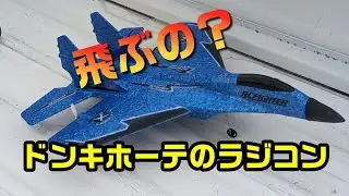 ドンキホーテで買った【ラジコン飛行機】を飛ばしてみた結果・・・。