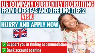 UK COMPANY CURRENTLY RECRUITING FROM OVERSEAS AND OFFERING TIER 2 VISA (SENIOR CARERS)