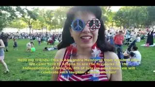 Aspida Radio visits Astoria Park , NY Fireworks 6/27/19