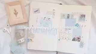 Kpop Journaling with me ✨I MAMAMOO ☁️