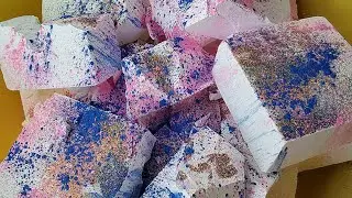 8 BLOCKS Z ATHLETIC +PIGMENT GYM CHALK CRUMBLE-ASMR