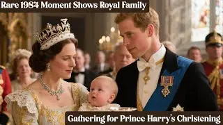 Rare 1984 Moment Shows Royal Family Gathering for Prince Harry&rsquo;s Christening | Emotional Stories