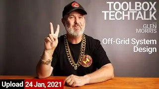Off-grid solar and battery system sizing