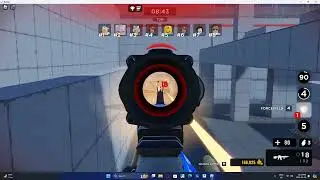 Playing Roblox Gun Fight arena!