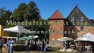 Mittelaltermarkt 2019 mit Brisinga - Haus Visbeck - D&uuml;lmen