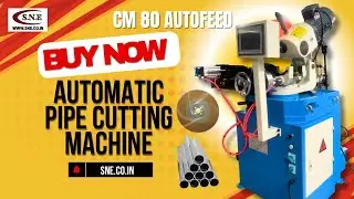 Automatic pipe cutting machine with zero wastage in end length