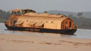 land back waters goa houseboat Mrojim beach