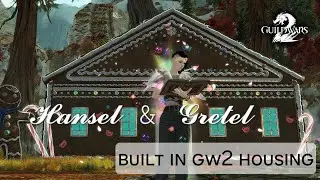Hansel & Gretel &ndash; A Grimm Tale in GW2 Housing 🤍 ( Gingerbread Homestead Package )