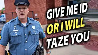 You Can&rsquo;t Record in Public?! Cop Gets OWNED After ID Refusal | 1st Amendment Audit
