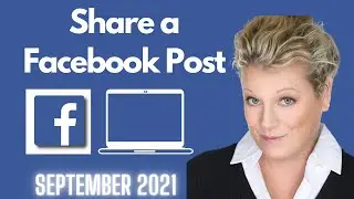 Share a Facebook Post to A Business  Page or Your Personal Profile
