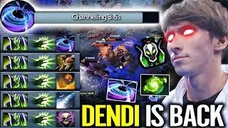 Dendi CARRY Rubick - 5 STRONGEST ULTIMATES + Refresher Dota 2