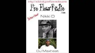 Def Jam's 1st Female Artist Nikki D visits Pro Flow Radio for Interview