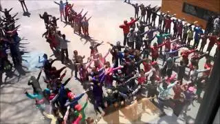 Un flashmob à l'école Katimavik-Hébert