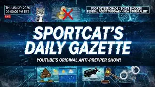 Sportcat's Daily Gazette | Poop Geysers & Federal Drop-Kicks: The End is Nigh 💩🏃&zwj;♂️