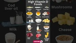 HIGH VITAMIN D FOODS