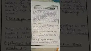 B.ed 2nd Semester Practicum|| Course:-1.2.7A English Method#shorts #youtubeshorts